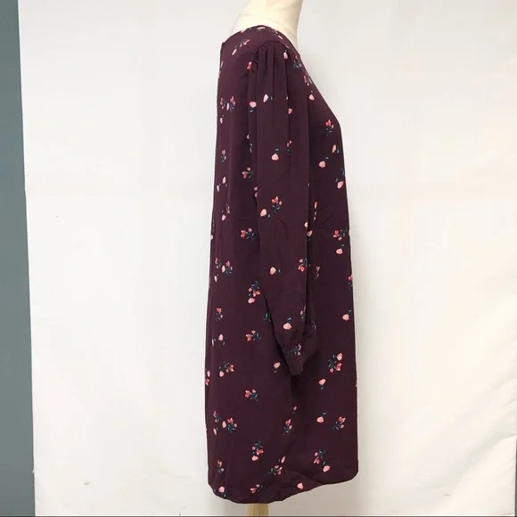 Old Navy Floral Print Dress Sz L - Picture 6 of 9